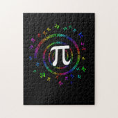 Pi Spiral Novelty Legpuzzel (Verticaal)