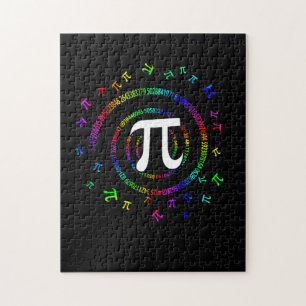 Pi Spiral Novelty Legpuzzel