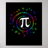 Pi Spiral Novelty Poster (Voorkant)