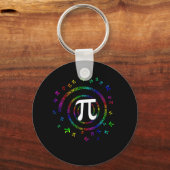 Pi Spiral Novelty Sleutelhanger (Voorkant)