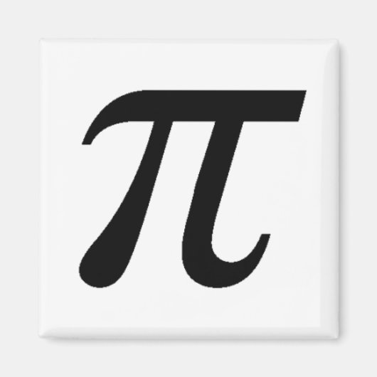 Pi Square Magnet (Voorkant)