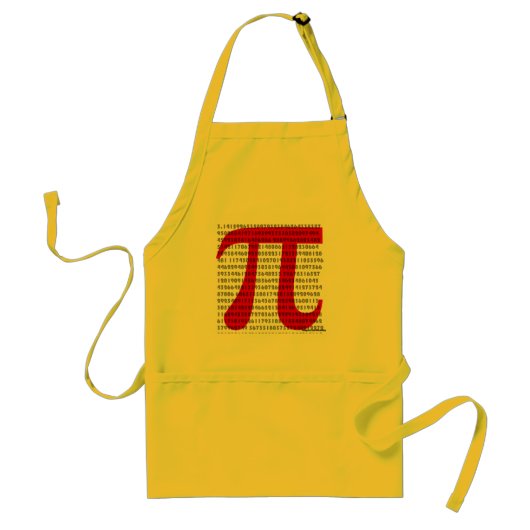 pi standaard schort (Voorkant)