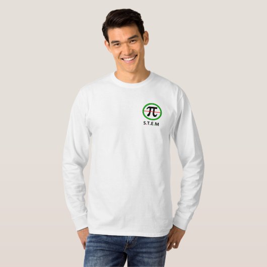 Pi STEM T-Shirt (Voorkant volledig)