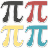 PI-stickers Sticker (Voorkant)
