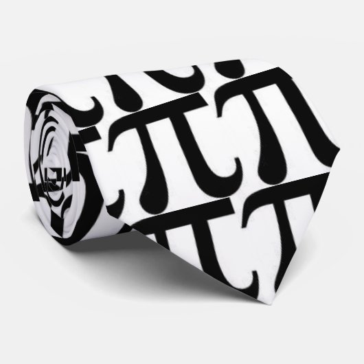 pi stropdas (Opgerold)