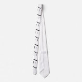 Pi Stropdas 2 Nerd Stuff Geeky Mannen Stropdas (Achterkant)