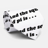 Pi Stropdas 2 Nerd Stuff Geeky Mannen Stropdas (Opgerold)