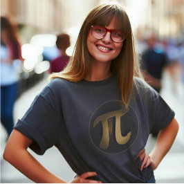 Pi Superheld Insigne T-shirt