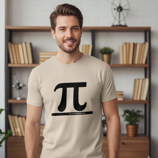 Pi Symbol 3.14 Infinite Decimal Math T-Shirt