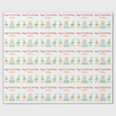 Pi Symbolen Pi Dag Gepersonaliseerde Gift Wrap Cadeaupapier (Vlak)