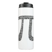 Pi-symbool 3.14 - 400 decimale waarden thermosbeker (Voorkant)