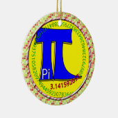 Pi-symbool 3.14 Ultimate Keramisch Ornament (Rechts)