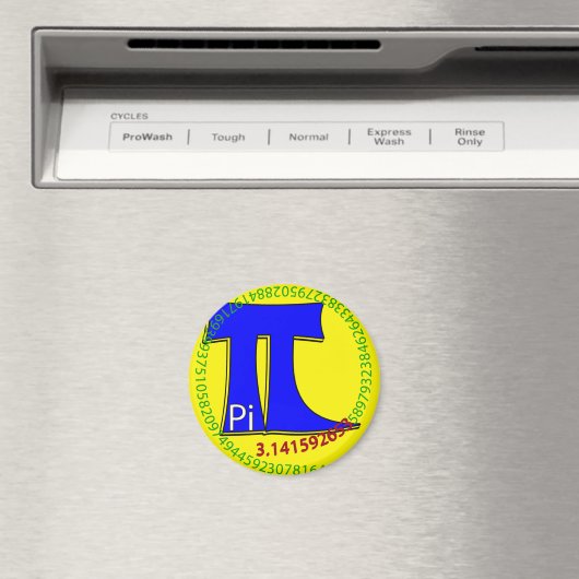 Pi-symbool 3.14 Ultimate Magneet (Insitu (Vaatwasser))