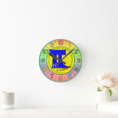 Pi-symbool 3.14 Ultimate Ronde Klok (Huis)