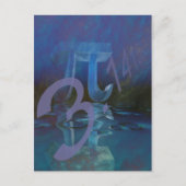 Pi-symbool Briefkaart (Voorkant)