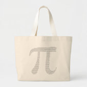 Pi Symbool Canvas tas (Voorkant)