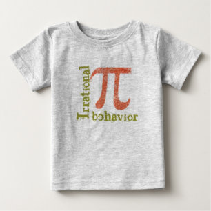Pi Symbool Irrationeel Gedrag Infant T shirt