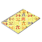 Pi Symbool Menu Schattige Wiskundeleraar Notitieboek (Linkerzijde)