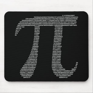 Pi-symbool Mousepad Muismat