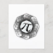 PI Symbool Optische Illusie Papieren Blad voor U (Achterkant)