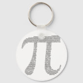 Pi Symbool Sleutelhanger (Voorkant)