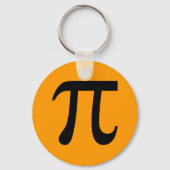 Pi-symbool Sleutelhanger (Voorkant)