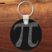 Pi Symbool Sleutelhanger (Voorkant)