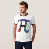 Pi symbool snor t-shirt (Voorkant volledig)