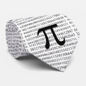 Pi-symbool van de wiskunde stropdas (Opgerold)