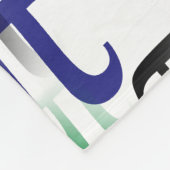 Pi Symbool Wiskunde Fleece Blanket Deken (Hoek)