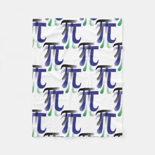 Pi Symbool Wiskunde Fleece Blanket Deken