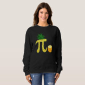 Pi Symbool Wiskunde Geek Pineapple Wiskunde Leraar Trui (Voorkant volledig)