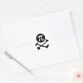 Pi-tarief Ronde Sticker (Envelop)