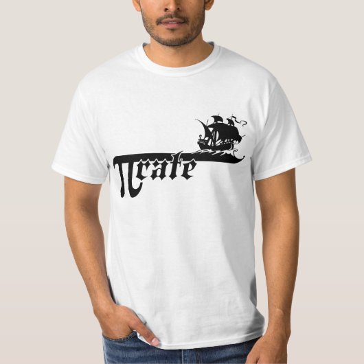 Pi-tariefschip T-shirt (Voorkant)