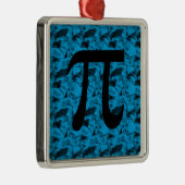 Pi-teken Metalen Ornament (Rechts)