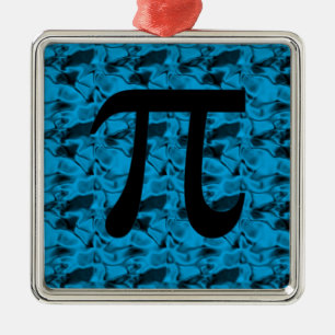 Pi-teken Metalen Ornament