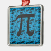 Pi-teken Metalen Ornament (Links)