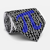 Pi Tie - Een 3,14 stropdas (Opgerold)