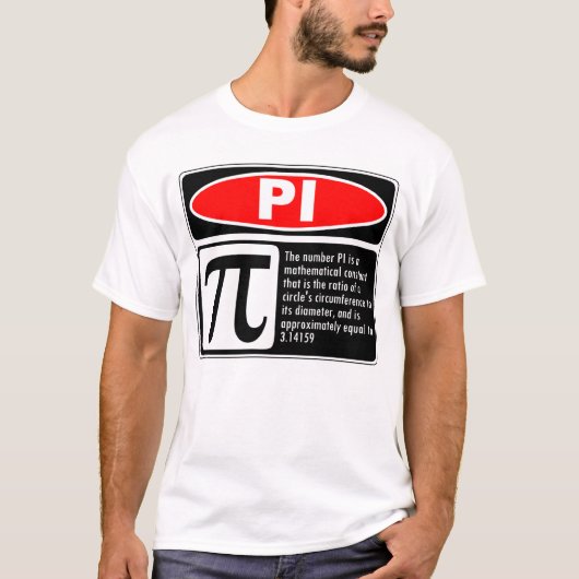 Pi-toelichting T-shirt (Voorkant)