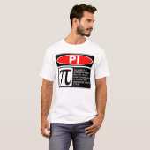 Pi-toelichting T-shirt (Voorkant volledig)