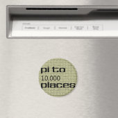 Pi tot 10000 plaatsen magneet (Insitu (Vaatwasser))