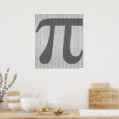 Pi tot 10.000 Digits Poster afdrukken (Keuken)