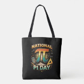 Pi vieren tote bag (Achterkant)