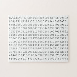 Pi-viering 3,14 Pi-dag Legpuzzel