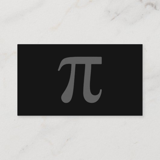 Pi Visitekaartje (Achterkant)