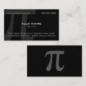 Pi Visitekaartje (Voorkant / Achterkant)