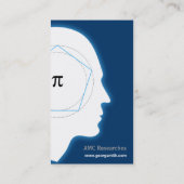 Pi | Wetenschappers Visitekaartje (Achterkant)