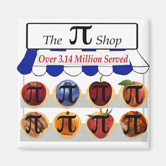 Pi Winkel Magneet (Voorkant)