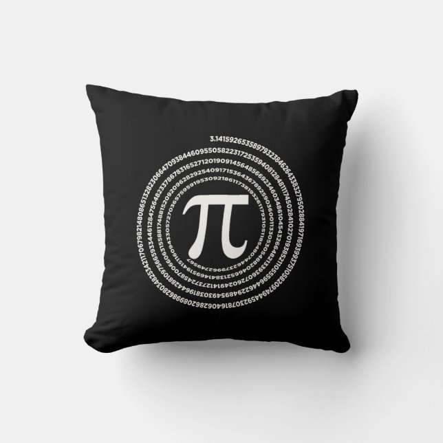 pi wiskunde kussen (Voorkant)