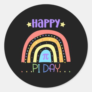 PI Wiskunde Leraar Studenten Funny International H Ronde Sticker